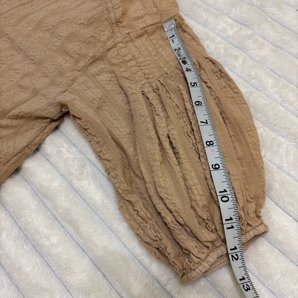 Free People We the Free Feel it Still button down balloon sleeve boho top, S - Picture 6 of 11